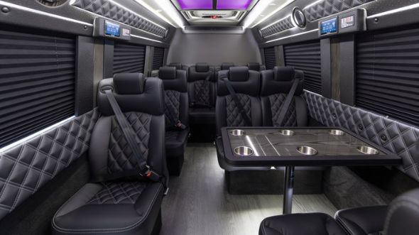15 passenger sprinter van interior dayton