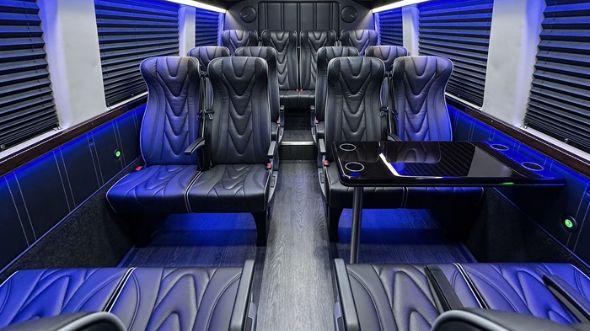 dayton 20 passenger sprinter van interior