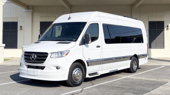 dayton wedding sprinter van rental