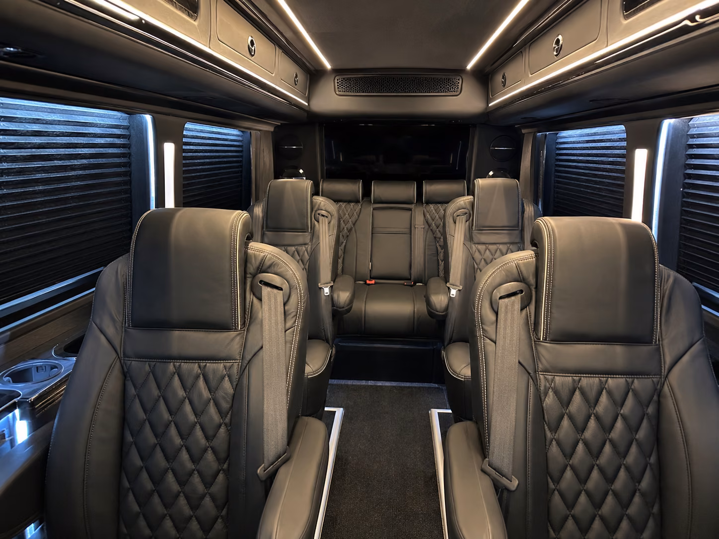 20 passenger sprinter van interior