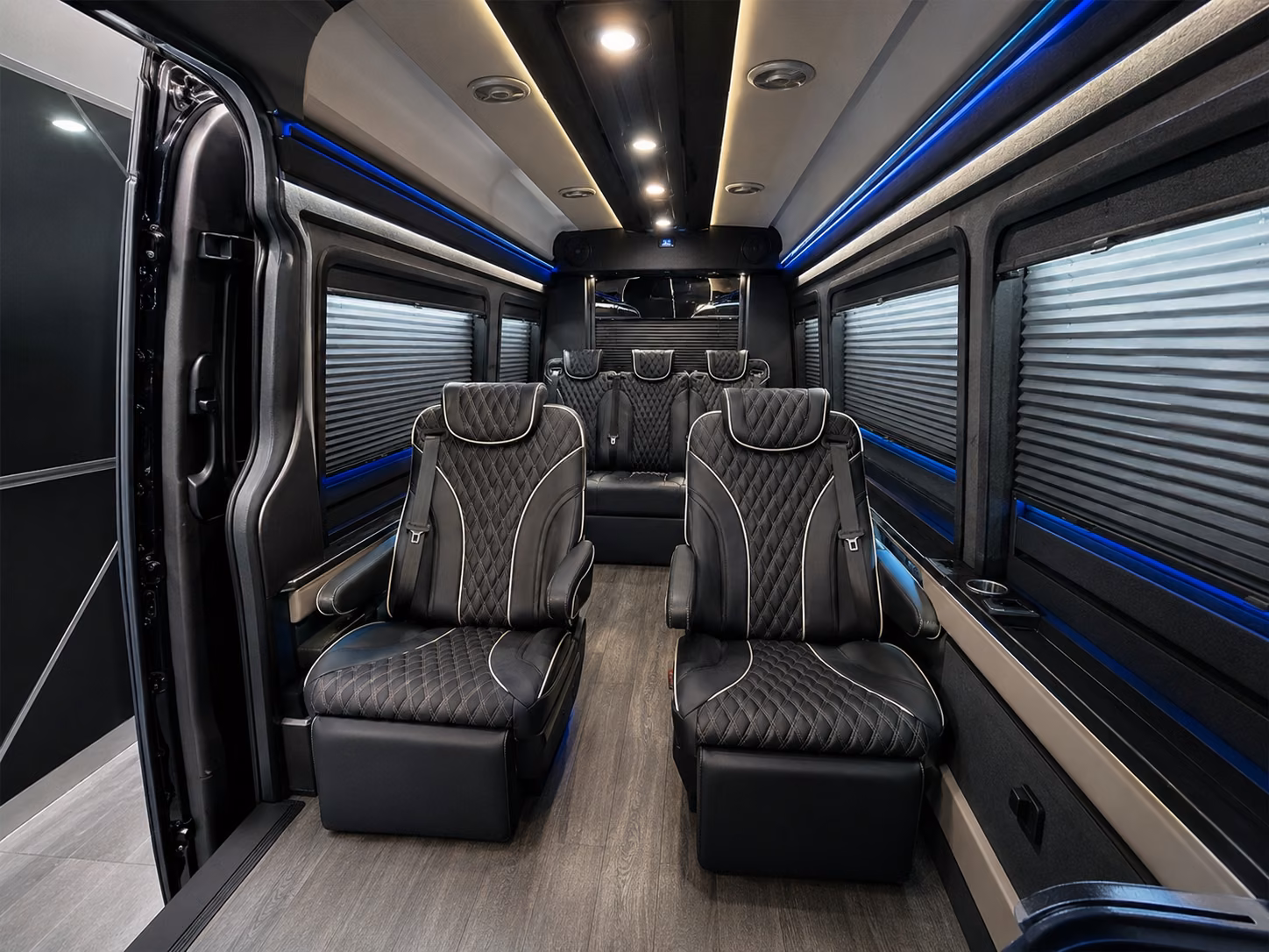 8 passenger sprinter van inside