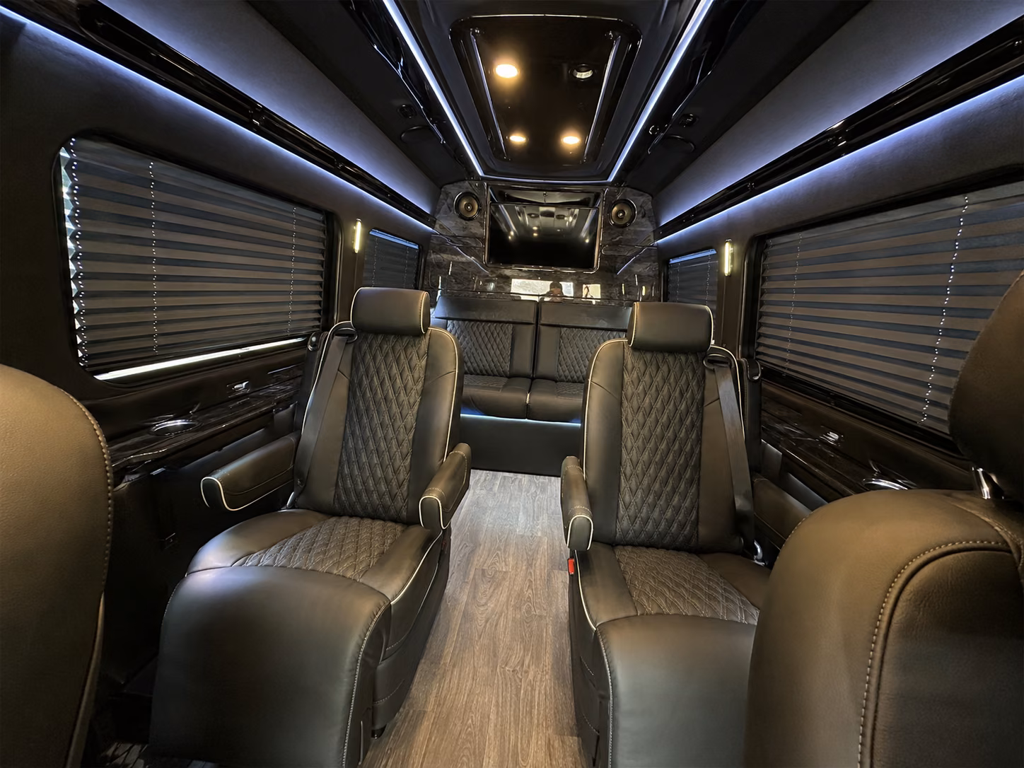 dayton 12 passenger sprinter van inside