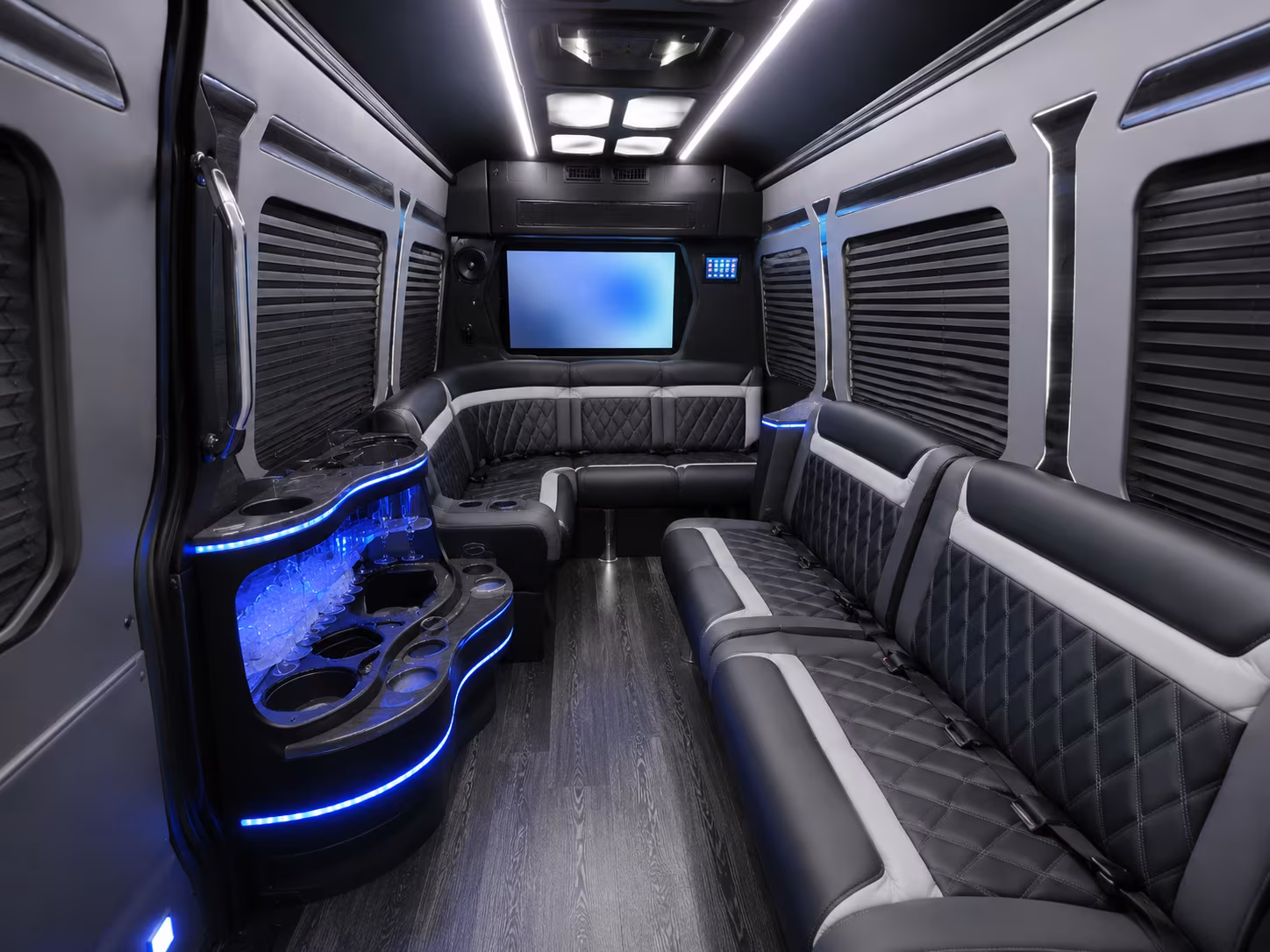 dayton sprinter limousine inside